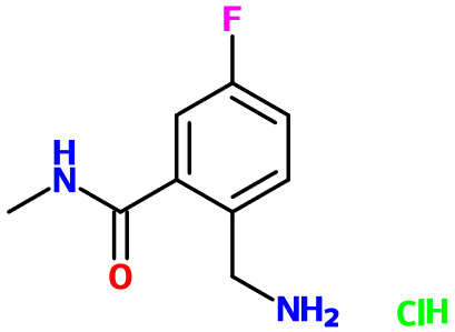 MC080269 2-(Aminomethyl)-5-fluoro-N-methylbenzamide HCl - 点击图像关闭
